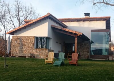 Vista vivienda Unifamiliar