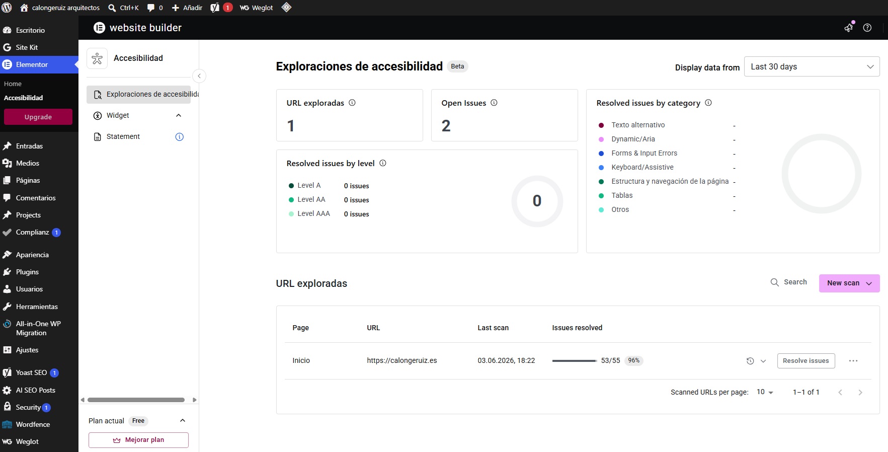 accesibilidad Declaracion de accesibilidad